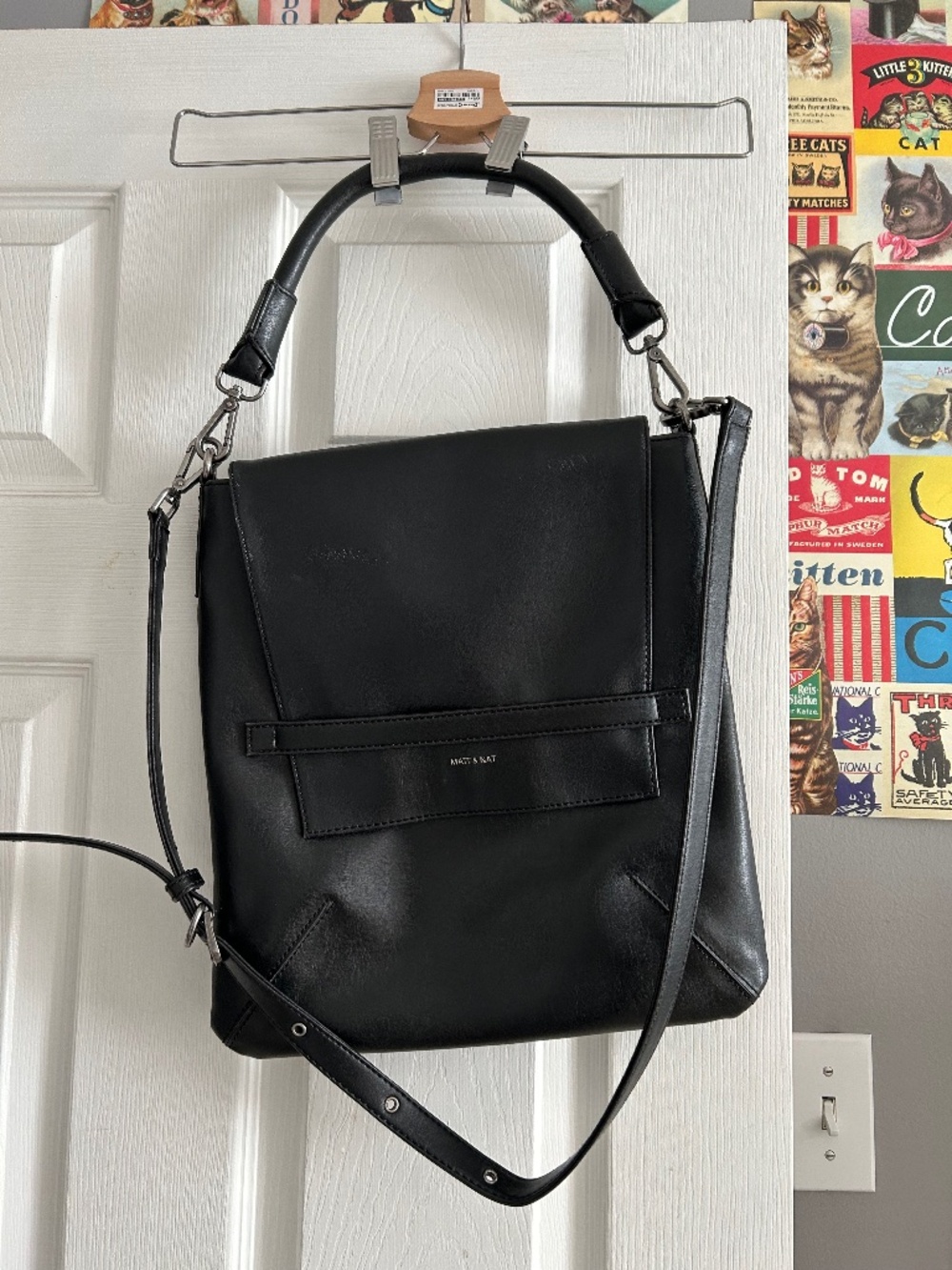 Matt & Nat Black Bag
